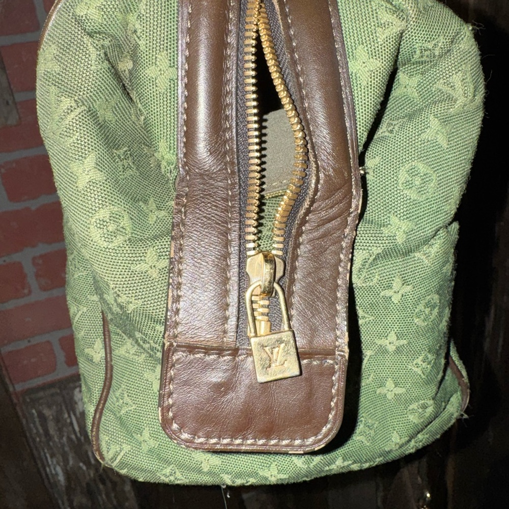 LV Green Denim Mini Lin - Picture 5 of 16